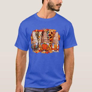 gnoom - herfst bedankt leopard pumpkin naherfstvib t-shirt