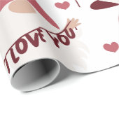 Gnoom Ik hou van je papier verpakken (Rol Hoek)