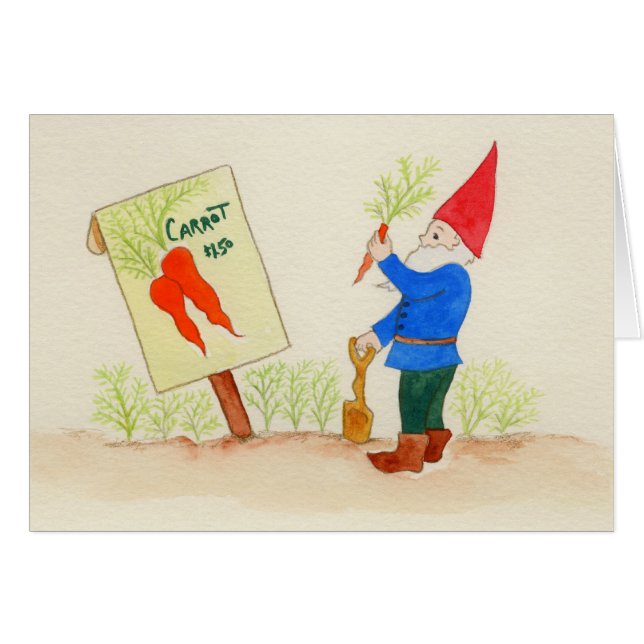 Gnoom in de tuin (Voorkant Horizontaal)