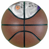 gnoom in het Paarse Pet zingt een kerstlied Basketbal (Rechts)