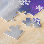 gnoom in het Paarse Pet zingt een kerstlied Legpuzzel (Zijkant)