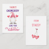 Gnoom Kinder Valentijnse Notitiekaartje (Voorkant / Achterkant)