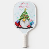 Gnoom met kerstmis Gift Pickleball Paddle (Voorkant)