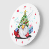 Gnoom met Pet met kerstbomen en cadeautjes - Fu Grote Klok (Hoek)