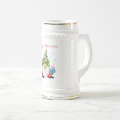 Gnoom met Pet voor kerstbomen en cadeau voor u Bierpul (Voorkant rechts)