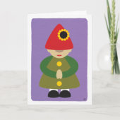 Gnoom op de Paarse Kaart van Birthday (Voorkant)