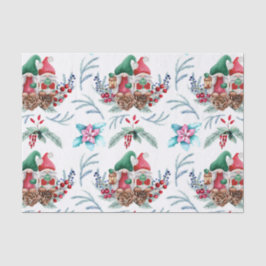 Gnoom op pijnbomen tissuepapier