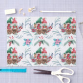 Gnoom op pijnbomen tissuepapier (Craft)