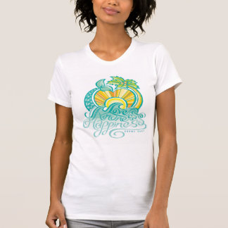 Gnoom Surf: Liefde + Kindness + Geluk T-shirt