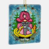 Gnoom van brandweerman keramisch ornament (Rechts)