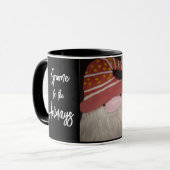 Gnoom voor de Feestdagen beker Mok (Voorkant links)