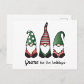 Gnoom voor de Feestdagen Briefkaart (Voorkant / Achterkant)