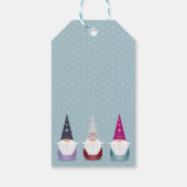 Gnoom voor de Feestdagen Cadeaulabel (Achterkant)