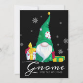 Gnoom voor de Feestdagen Feestdagenkaart (Voorkant)