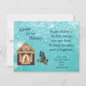 Gnoom voor de Feestdagen Feestdagenkaart (Voorkant)