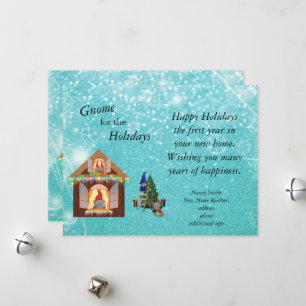 Gnoom voor de Feestdagen Feestdagenkaart