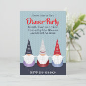 Gnoom voor de Feestdagen Kaart (Staand voorkant)