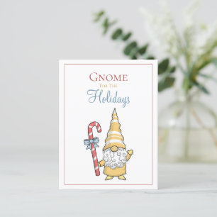 Gnoom voor de Feestdagen kerst Briefkaart