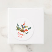 Gnoom voor de Feestdagen Kerstmis Bedankjes Labels (In situ)