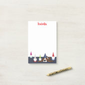 Gnoom voor de Feestdagen Post-it® Notes (Op bureau)