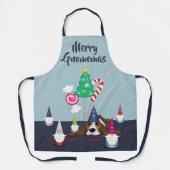 Gnoom voor de Feestdagen Schort (Voorkant)
