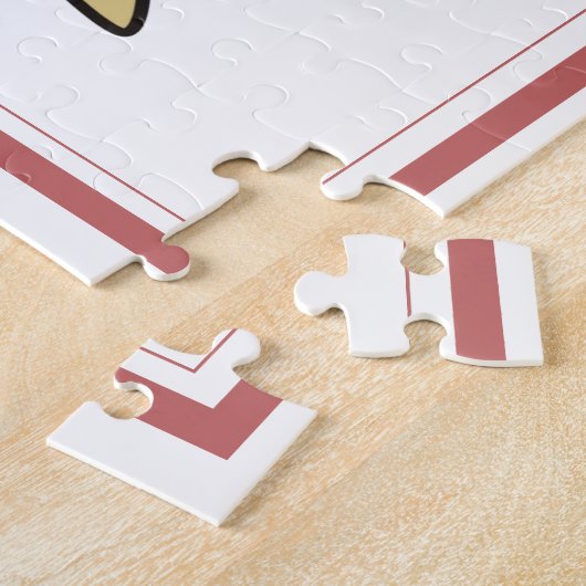 Gnoom voor de feestelijke Kerstmis van de Feestdag Legpuzzel (Zijkant)