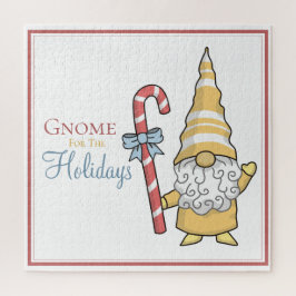 Gnoom voor de feestelijke Kerstmis van de Feestdag Legpuzzel