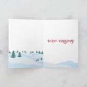 Gnoom voor de kerstkaart van Feestdagen Kaart (Binnen)