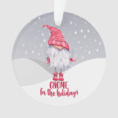 Gnoom voor de kerstversiering van de Feestdagen Ornament (voorkant)