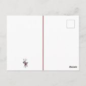 Gnoom voor het ontwerp van de Feestdagen Scandinav Briefkaart (Achterkant)