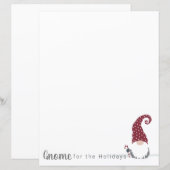 Gnoom voor het Scandinavische Vakantie-ontwerp (Voorkant / Achterkant)