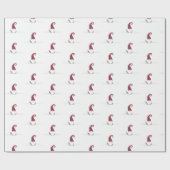 Gnoom voor het Scandinavische Vakantie-ontwerp Cadeaupapier (Vlak)