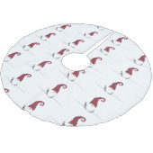 Gnoom voor het Scandinavische Vakantie-ontwerp Kerstboom Rok (Gekanteld)