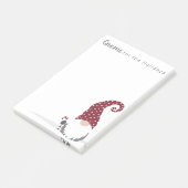 Gnoom voor het Scandinavische Vakantie-ontwerp Post-it® Notes (Schuin)