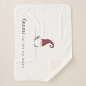 Gnoom voor het Scandinavische Vakantie-ontwerp Sherpa Deken (Voorkant)