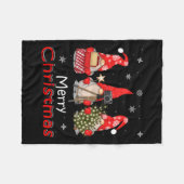 Gnoome Family Kerstmis S voor vrouwelijke Mannen - Fleece Deken (Voorkant (Horizontaal))