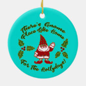 Gnoome Place Of Home | Kerstmis Keramisch Ornament (Achterkant)