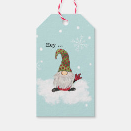 Gnoome-tekens "Ik hou van je" in het ASL-cadeaulab Cadeaulabel