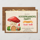 Gnoome uitnodiging tot huisverwarming (Voorkant / Achterkant)