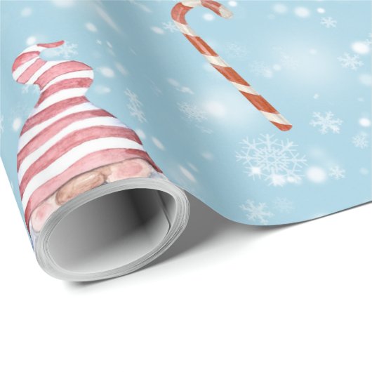 Gnoomharten en snoeprietkerstmis cadeaupapier (Rol Hoek)