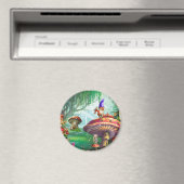 Gnoompaddenstoelen met doorsnee ingang magneet (Insitu (Vaatwasser))