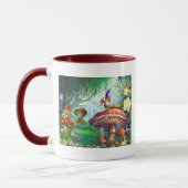 Gnoompaddenstoelen met doorsnee ingang mok (Links)