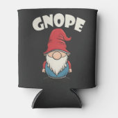Gnope niet Vandaag Grappig Gnome Lovers Blikjeskoeler (Voorkant)