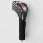 Gnope niet Vandaag Grappig Gnome Lovers Golfheadcover (Schuin)