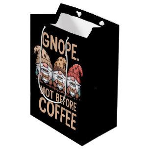 Gnope Niet Voor Koffie Drie Kabouters Cafeïne  Medium Cadeauzakje