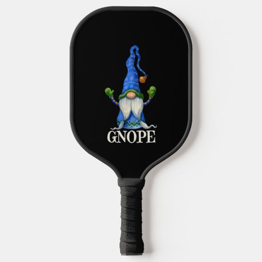 GNOPE Nordic Gnome Elf Scandinavische Tomte Zweeds Pickleball Paddle (Voorkant)