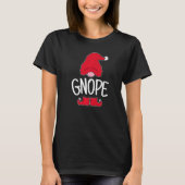 Gnope Tomte Garden Gnome Scandinavian Sweden Nope  T-shirt (Voorkant)