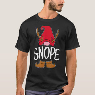 Gnope Tomte Garden Gnome Scandinavian Zweden Nope T-shirt