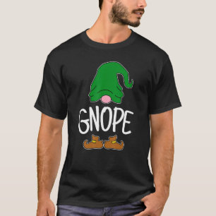 Gnope Tomte Garden Gnome Scandinavian Zweden Nope T-shirt