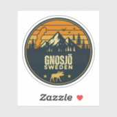 Gnosjö, Zweden Sverige Sticker (Vel)